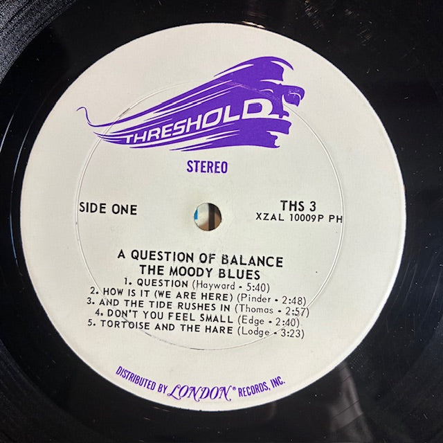 The Moody Blues - A Question Of Balance (VINYL) | Very Good Plus (VG+) Very Good Plus (VG+)