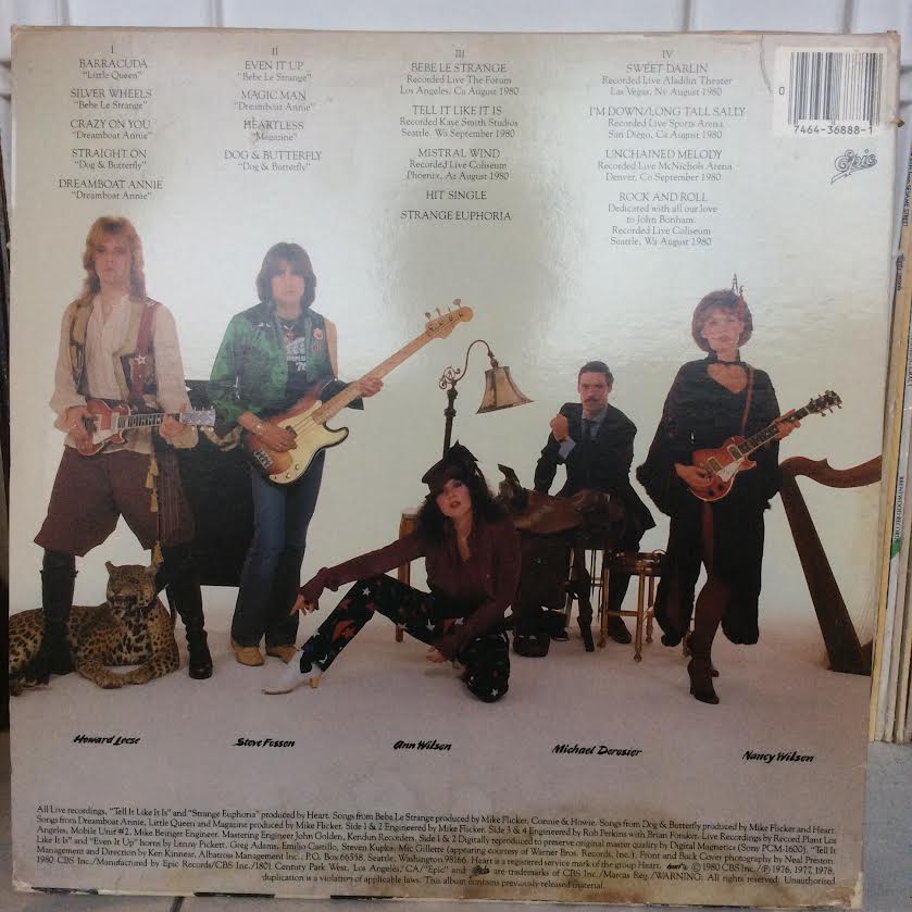 Heart - Greatest Hits / Live (2xVINYL) | Very Good (VG)
