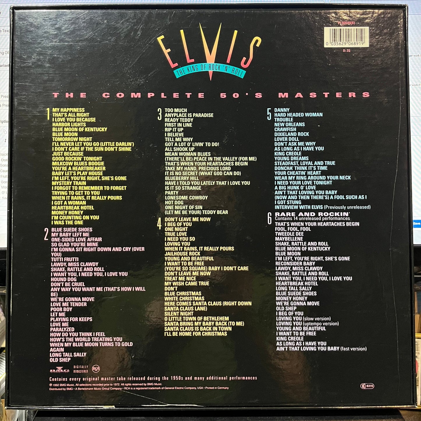 Elvis Presley - The King Of Rock 'N' Roll (The Complete 50's Masters)(VINYL BOX) | Excellent (EX)