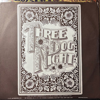 Three Dog Night - Seven Separate Fools (VINYL) | Very Good Plus (VG+) Very Good Plus (VG+)