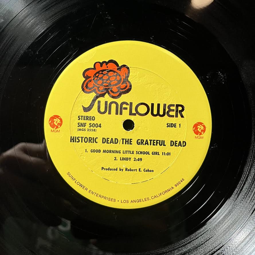 The Grateful Dead - Historic Dead (VINYL) | Very Good Plus (VG+) Excellent+ (EX+)