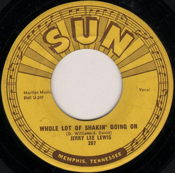 Jerry Lee Lewis - Whole Lot Of Shakin' Going On / It'll Be Me (7" VINYL) | Very Good Plus (VG+) Generic