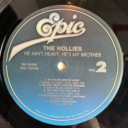 The Hollies - He Ain't Heavy, He's My Brother (VINYL) | Very Good Plus (VG+) Excellent (EX)