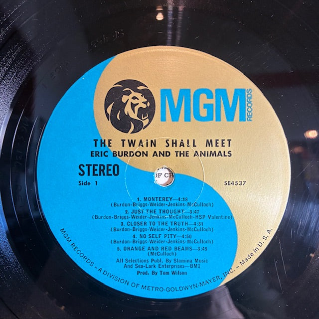 Eric Burdon & The Animals - The Twain Shall Meet (VINYL) | Very Good Plus (VG+) Very Good (VG)