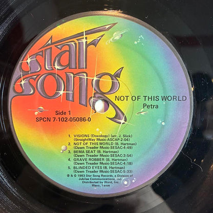Petra (9) - Not Of This World (VINYL) | Very Good Plus (VG+) Excellent (EX)