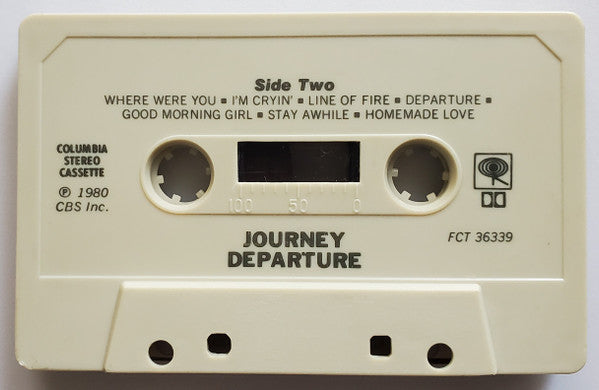 Journey - Departure (CASSETTE) | Very Good Plus (VG+) Excellent (EX)