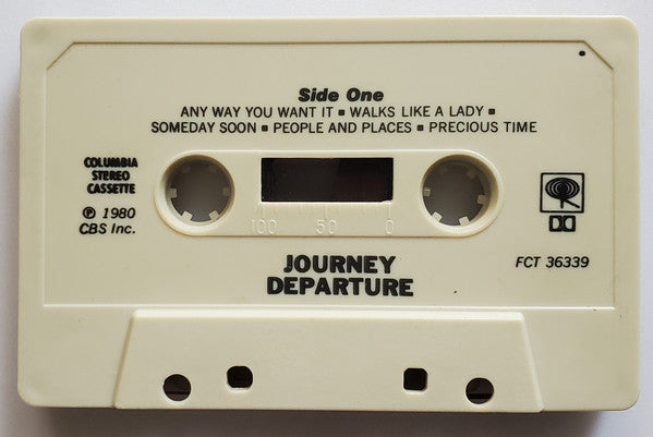 Journey - Departure (CASSETTE) | Very Good Plus (VG+) Excellent (EX)