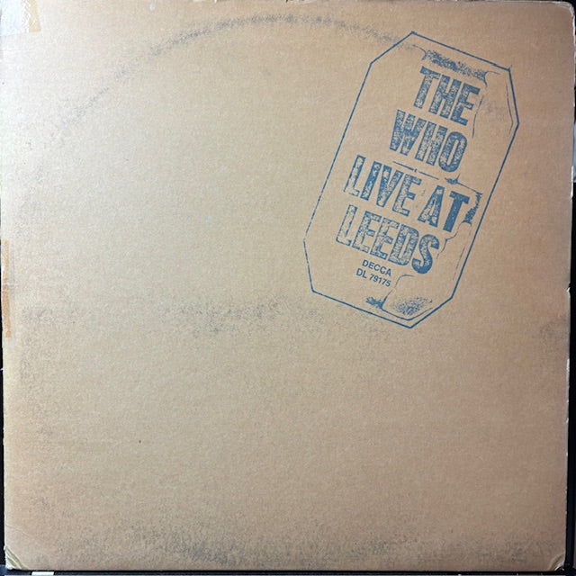 The Who - Live At Leeds (VINYL) | Very Good Plus (VG+) Very Good Plus (VG+)