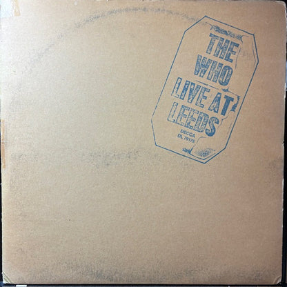 The Who - Live At Leeds (VINYL) | Very Good Plus (VG+) Very Good Plus (VG+)