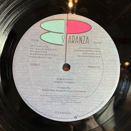 Robert Plant - Shaken 'N' Stirred (VINYL) | Very Good Plus (VG+) Very Good Plus (VG+)