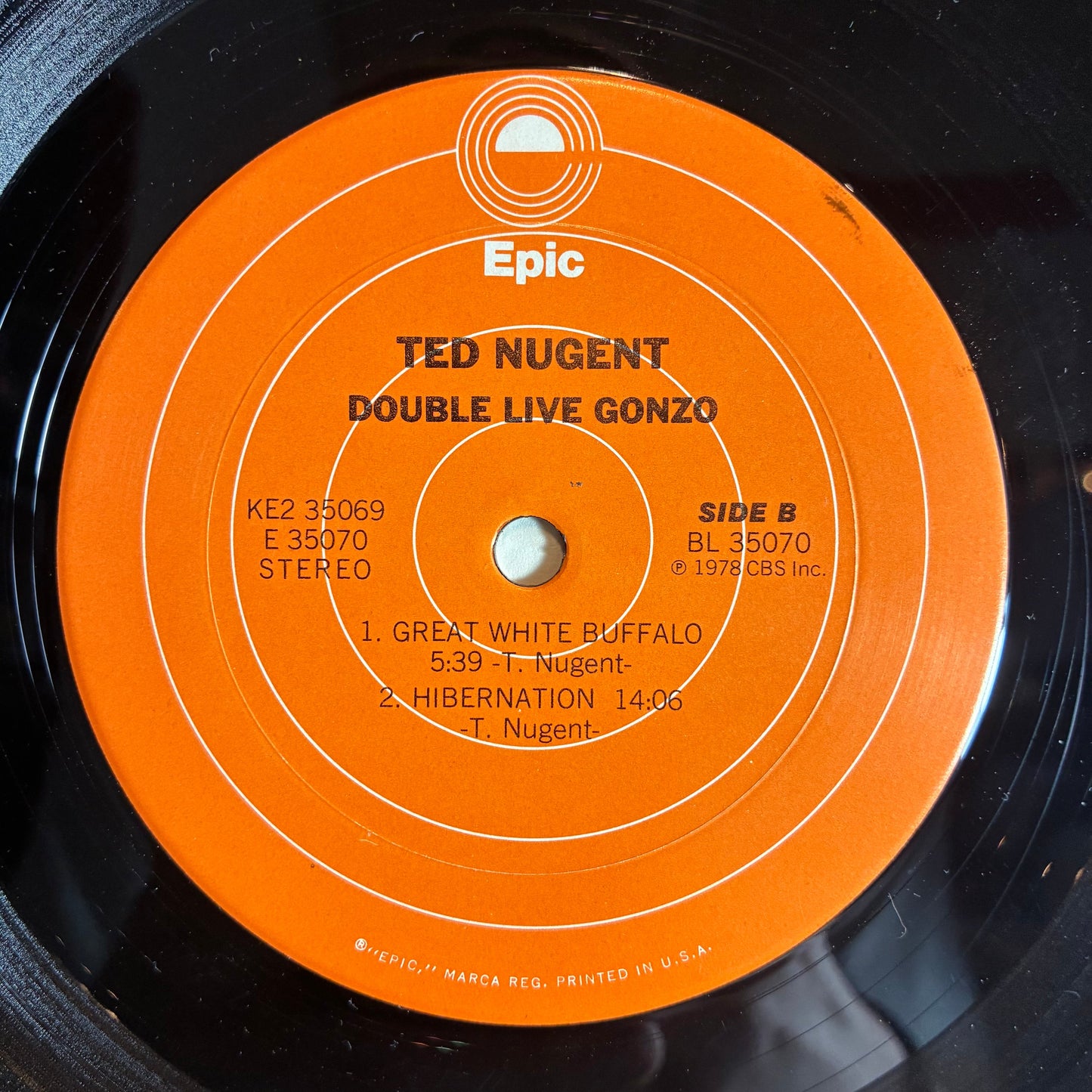 Ted Nugent - Double Live Gonzo! (2xVINYL) | Very Good Plus (VG+) Very Good (VG)