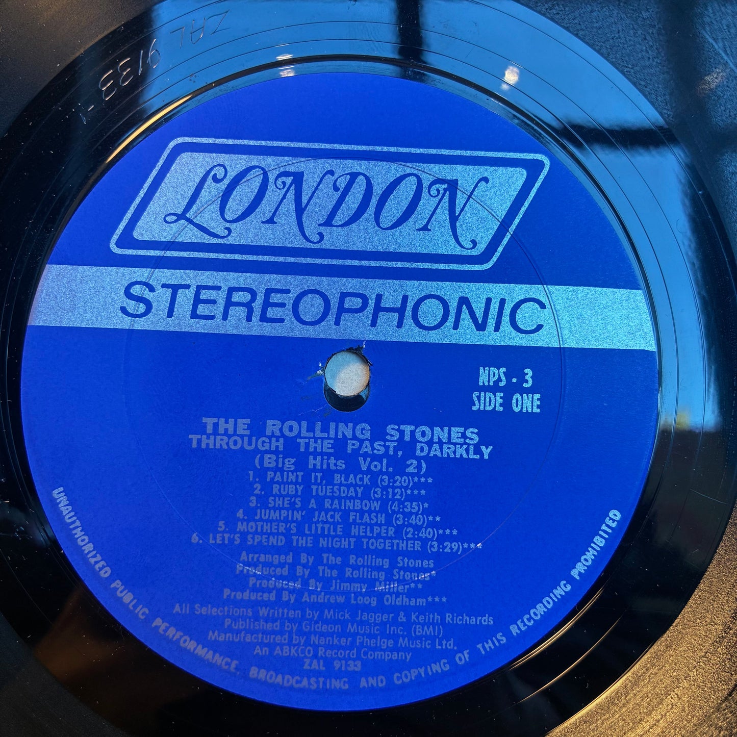 The Rolling Stones - Through The Past, Darkly (Big Hits Vol. 2) (VINYL) | Very Good Plus (VG+) Very Good Plus (VG+)