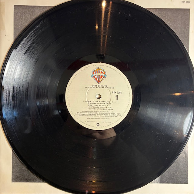 Dire Straits - Dire Straits (VINYL) | Very Good Plus (VG+) Excellent (EX)