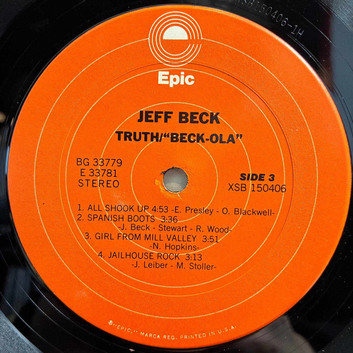 Jeff Beck - Truth/Beck-ola (2x VINYL) | Very Good Plus (VG+) Very Good Plus (VG+)