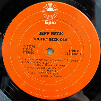 Jeff Beck - Truth/Beck-ola (2x VINYL) | Very Good Plus (VG+) Very Good Plus (VG+)