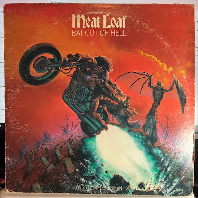 Meat Loaf - Bat Out Of Hell (VINYL) | Very Good Plus (VG+) Very Good (VG)