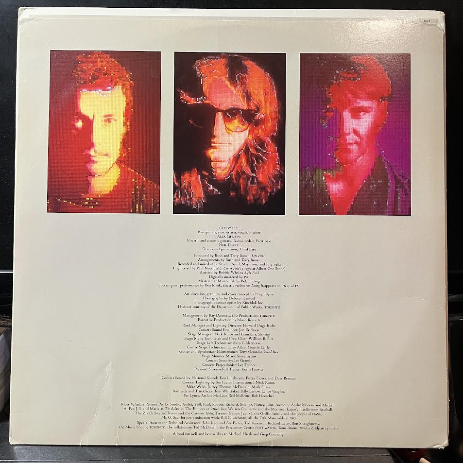 Rush - Signals (VINYL) | Very Good Plus (VG+) Excellent (EX)