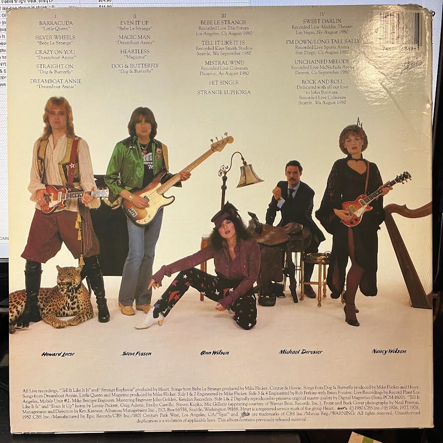 Heart - Greatest Hits / Live (2xVINYL) | Near Mint- (NM-)