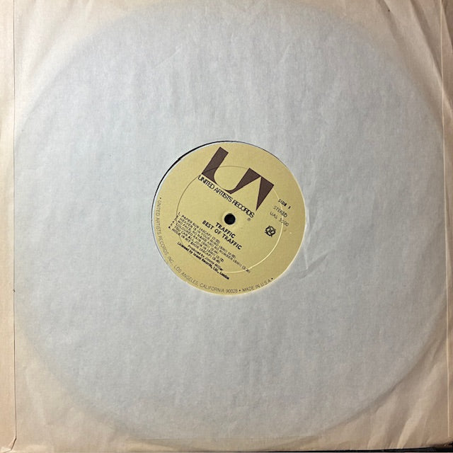 Traffic - Best Of Traffic (VINYL) | Very Good Plus (VG+) Very Good Plus (VG+)