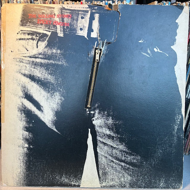 The Rolling Stones - Sticky Fingers (VINYL) | Very Good Plus (VG+) Very Good (VG)