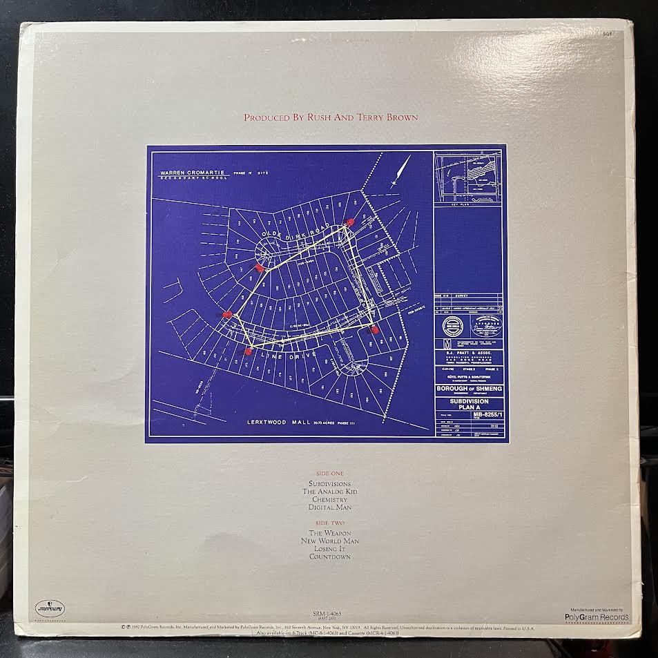 Rush - Signals (VINYL) | Very Good Plus (VG+) Excellent (EX)