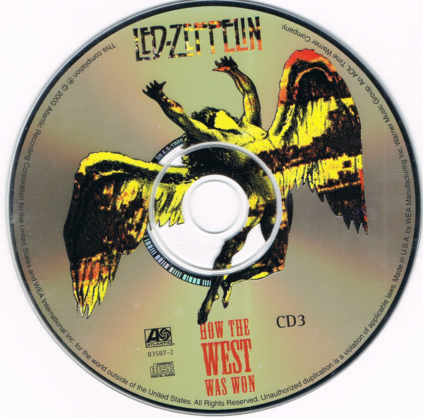 Led Zeppelin - How The West Was Won (3xCD) | Very Good Plus (VG+) Very Good (VG)