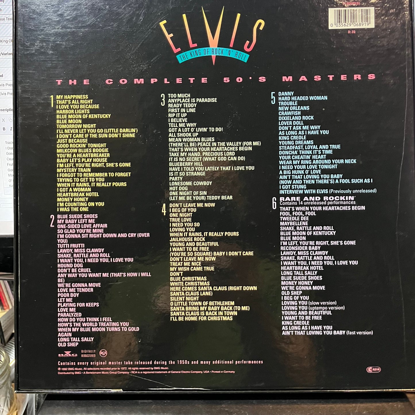 Elvis Presley - The King Of Rock 'N' Roll (The Complete 50's Masters)(VINYL BOX) | Excellent (EX)