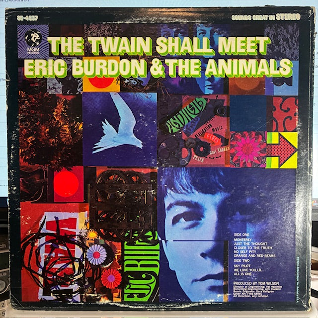 Eric Burdon & The Animals - The Twain Shall Meet (VINYL) | Very Good Plus (VG+) Very Good (VG)