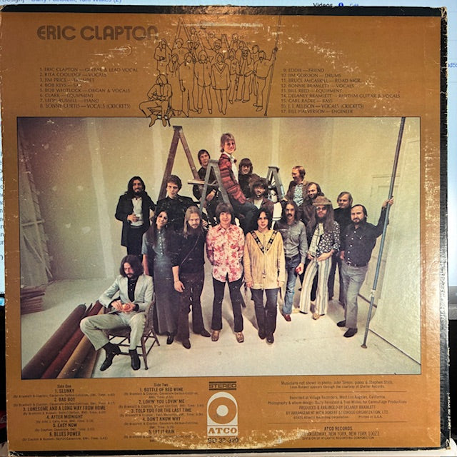 Eric Clapton - Eric Clapton (VINYL) | Very Good Plus (VG+)