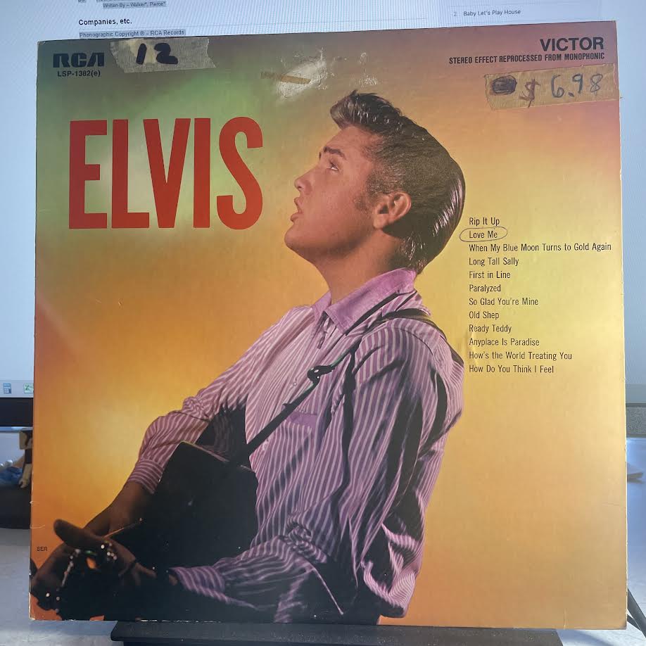 Elvis Presley - Elvis (VINYL) | Very Good Plus (VG+) Very Good Plus (VG+)