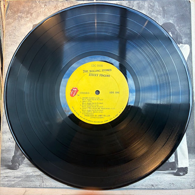 The Rolling Stones - Sticky Fingers (VINYL) | Very Good Plus (VG+) Very Good (VG)