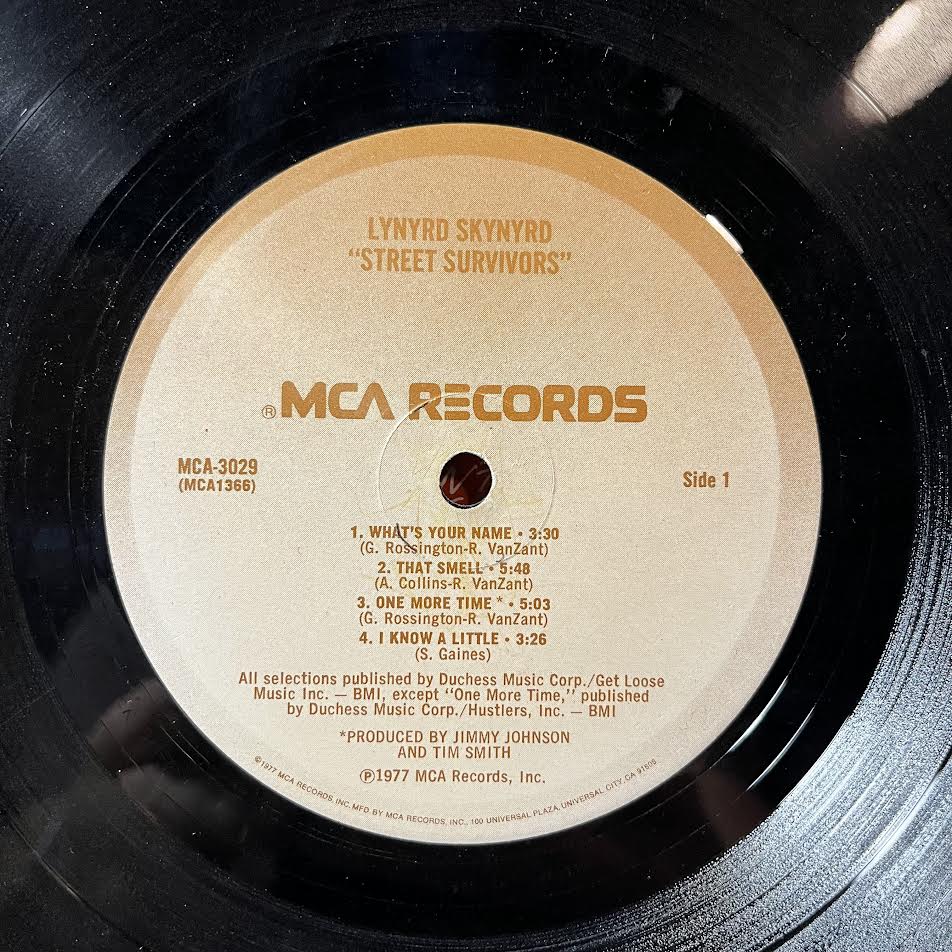 Lynyrd Skynyrd - Street Survivors (VINYL) | Very Good Plus (VG+) Very Good Plus (VG+)
