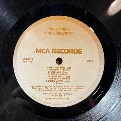Lynyrd Skynyrd - Street Survivors (VINYL) | Very Good Plus (VG+) Very Good Plus (VG+)
