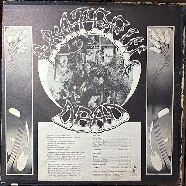 The Grateful Dead - American Beauty (VINYL) | Very Good Plus (VG+) Very Good (VG)