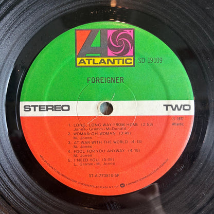 Foreigner - Foreigner (VINYL) | Very Good Plus (VG+) Excellent (EX)