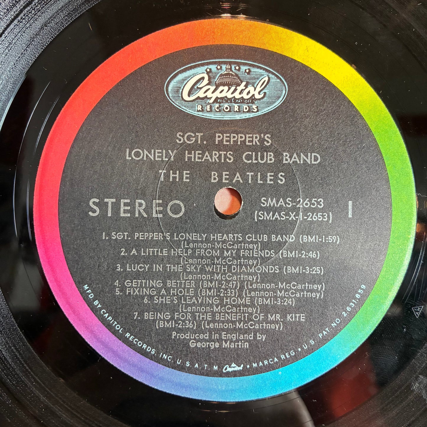 The Beatles - Sgt. Pepper's Lonely Hearts Club Band (VINYL) | Very Good Plus (VG+) Excellent (EX)