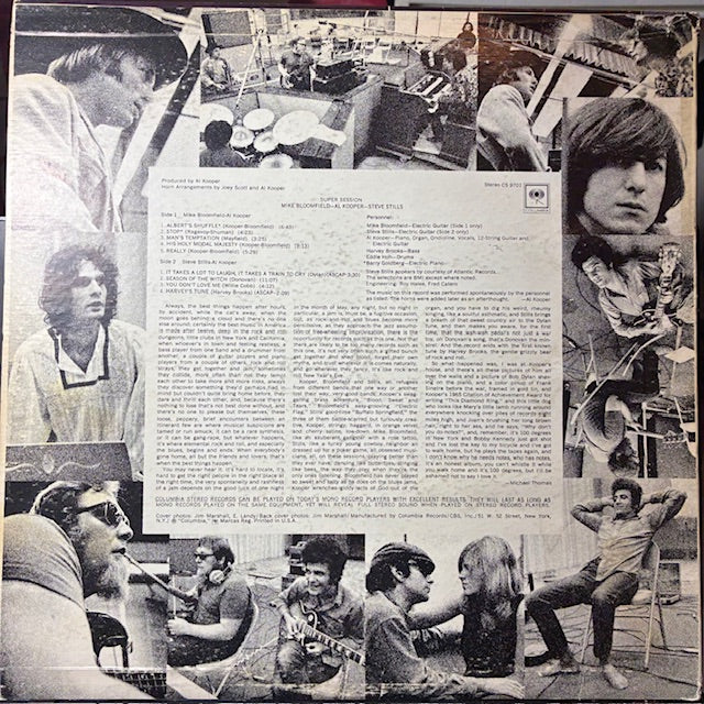 Mike Bloomfield - Super Session (VINYL) | Very Good Plus (VG+) Very Good (VG)