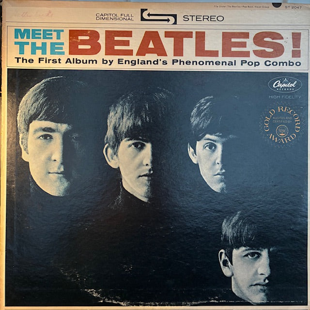 The Beatles - Meet The Beatles! (VINYL) | Very Good Plus (VG+)