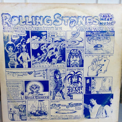 The Rolling Stones - Nicaraguan Benefit Concert (2xVINYL) | Very Good Plus (VG+) Very Good (VG)