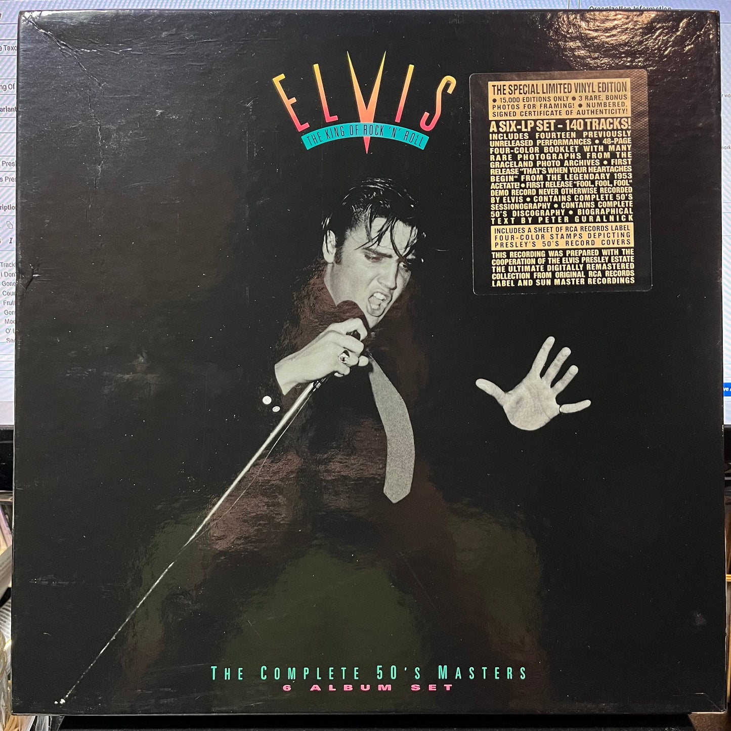 Elvis Presley - The King Of Rock 'N' Roll (The Complete 50's Masters)(VINYL BOX) | Excellent (EX)