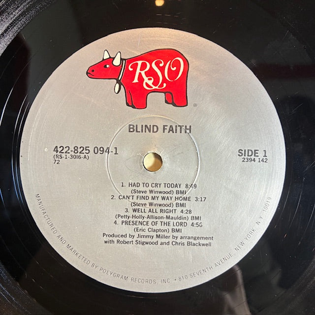 Blind Faith (2) - Blind Faith (VINYL) | Very Good Plus (VG+) Very Good Plus (VG+)