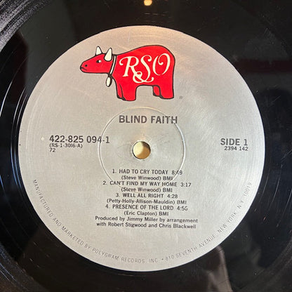 Blind Faith (2) - Blind Faith (VINYL) | Very Good Plus (VG+) Very Good Plus (VG+)