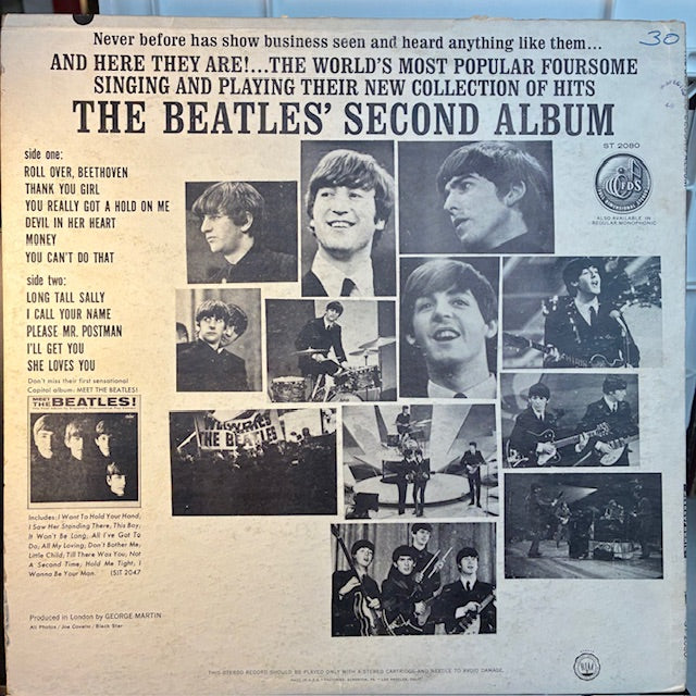 The Beatles - The Beatles' Second Album (VINYL) | Very Good Plus (VG+) Very Good (VG)