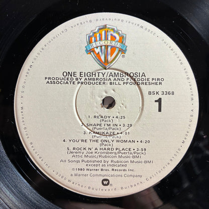 Ambrosia (2) - One Eighty (VINYL) | Very Good Plus (VG+) Very Good Plus (VG+)