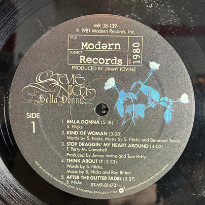 Stevie Nicks - Bella Donna (VINYL) | Very Good Plus (VG+) Very Good (VG)