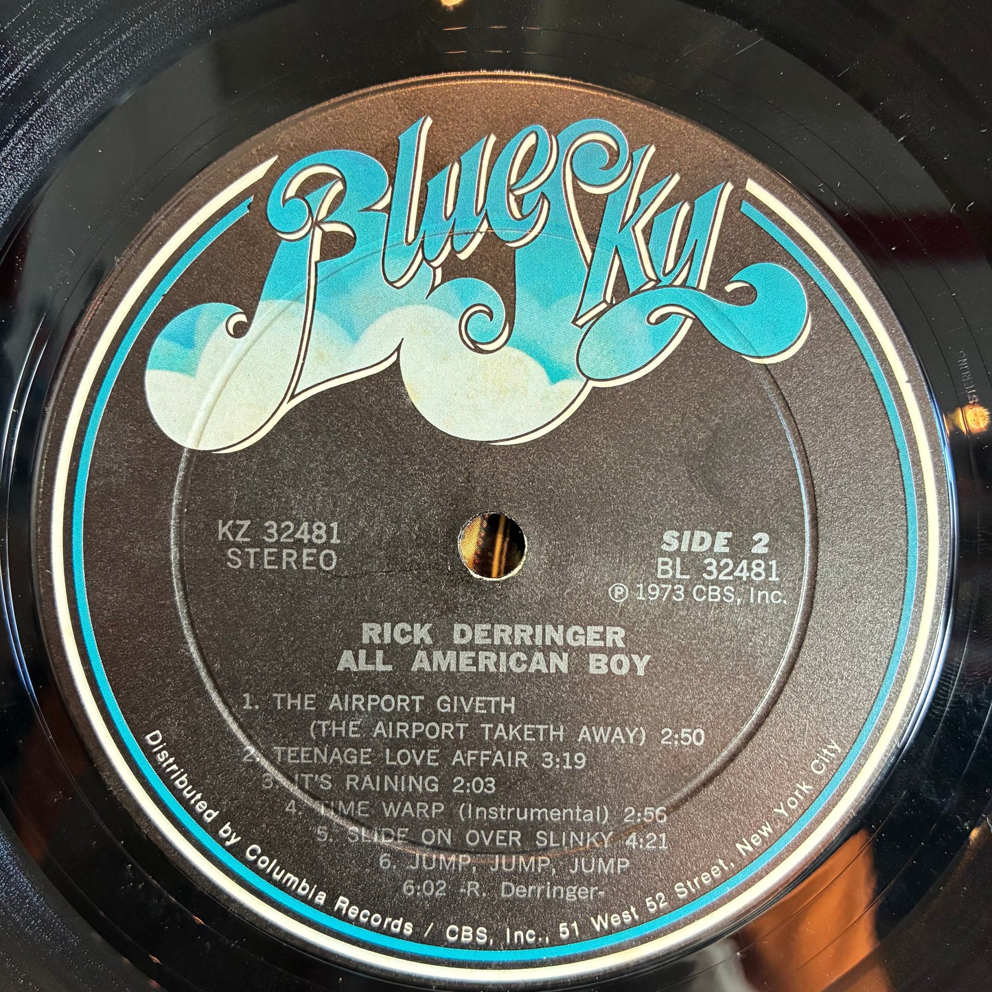 Rick Derringer - All American Boy (VINYL) | Very Good Plus (VG+) Very Good Plus (VG+)