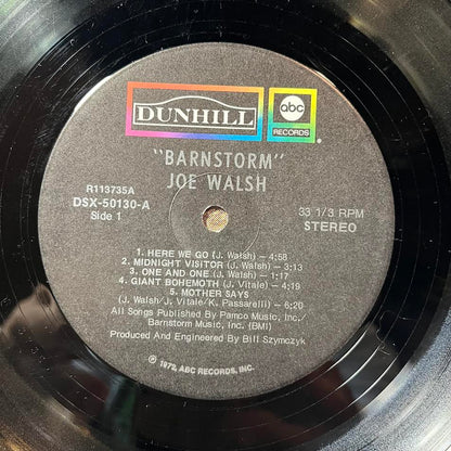 Joe Walsh - Barnstorm (VINYL) | Excellent+ (EX+)