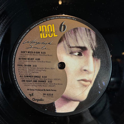 Billy Idol - Whiplash Smile (VINYL) | Very Good Plus (VG+) Excellent+ (EX+)
