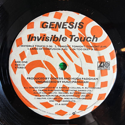 Genesis - Invisible Touch (VINYL) | Excellent (EX)