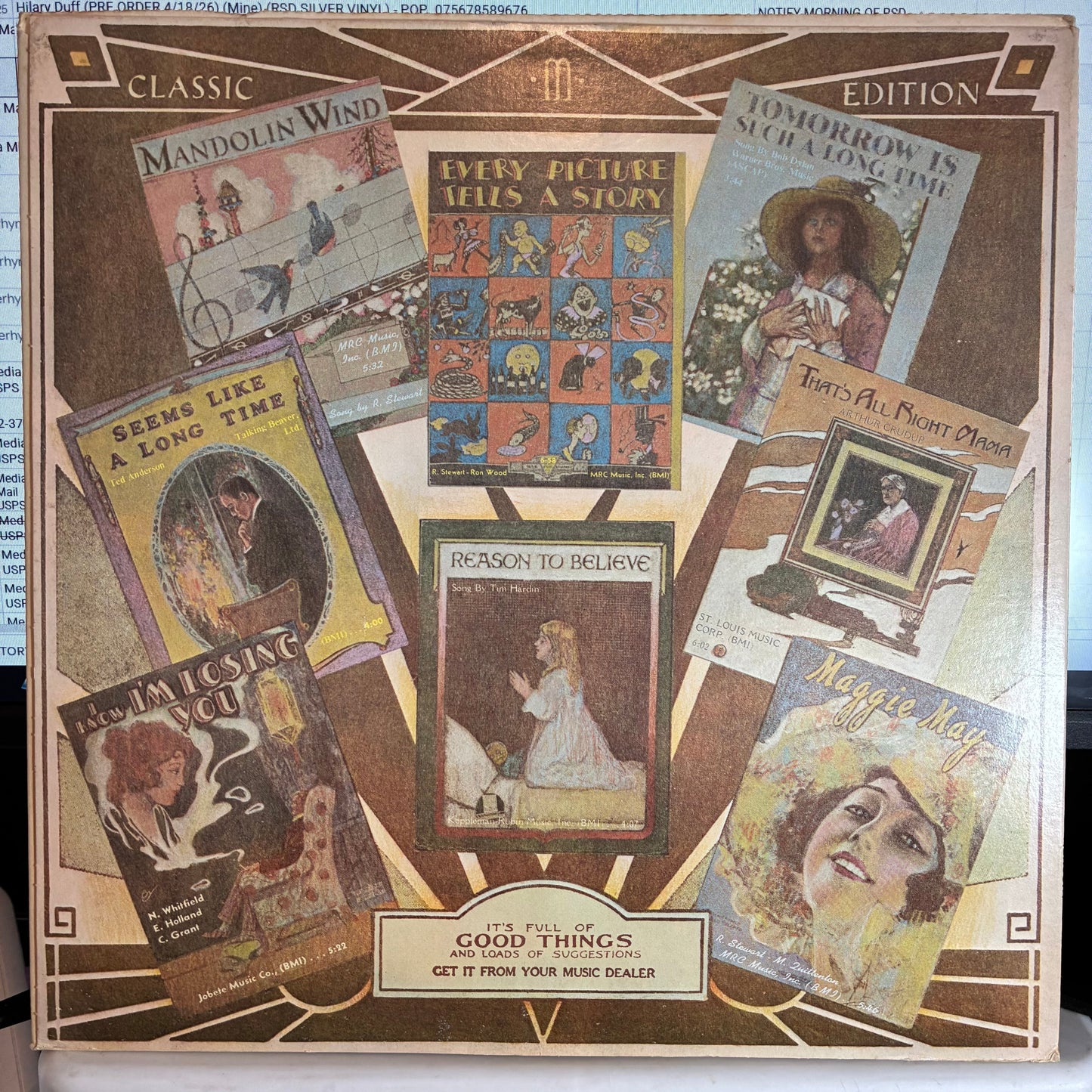 Rod Stewart - Every Picture Tells A Story (VINYL) | Very Good Plus (VG+) Excellent (EX)